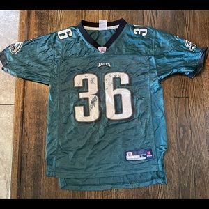 Brian Westbrook Philadelphia Eagles Reebok Youth Large Football Jersey